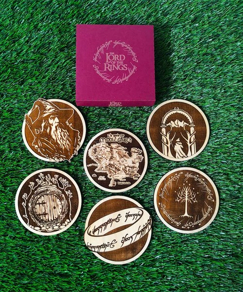  Herr der Ringe Untersetzer